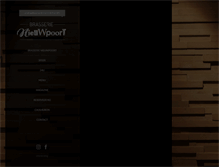 Tablet Screenshot of brasserienieuwpoort.be